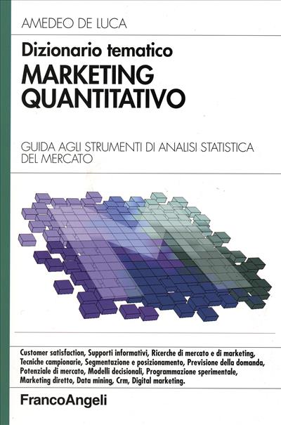 Dizionario tematico Marketing quantitativo