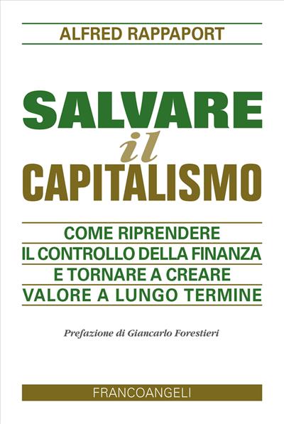 Salvare il capitalismo