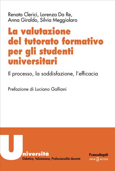 La valutazione del tutorato formativo per gli studenti universitari.