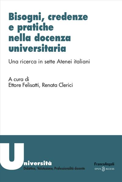 Bisogni, credenze e pratiche nella docenza universitaria