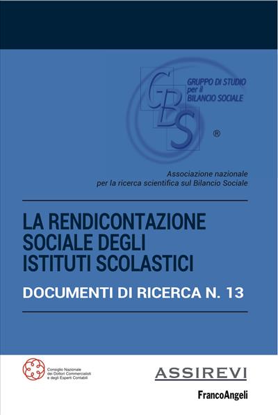 La rendicontazione sociale degli istituti scolastici.