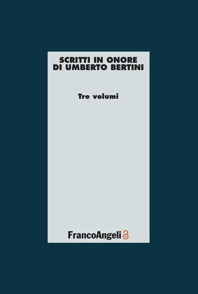 Scritti in onore di Umberto Bertini