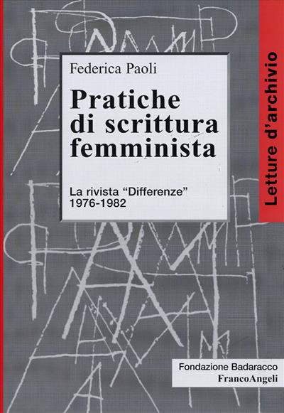 Pratiche di scrittura femminista.