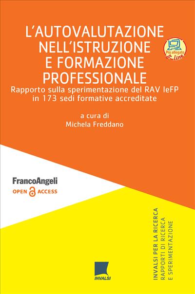 L’autovalutazione nell’Istruzione e Formazione Professionale