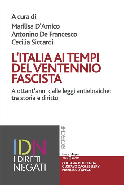 L’Italia ai tempi del ventennio fascista.