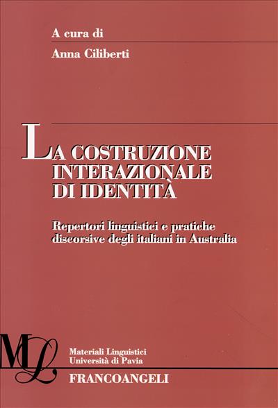 La costruzione interazionale di identità.