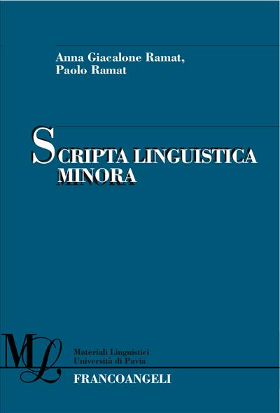 Scripta linguistica minora