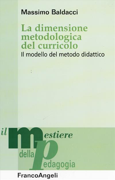 La dimensione metodologica del curricolo