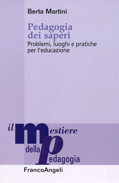 Pedagogia dei saperi