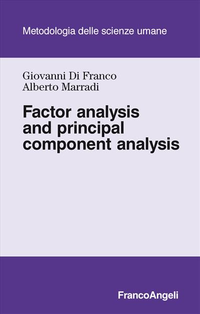 Factor analysis and principal component analysis