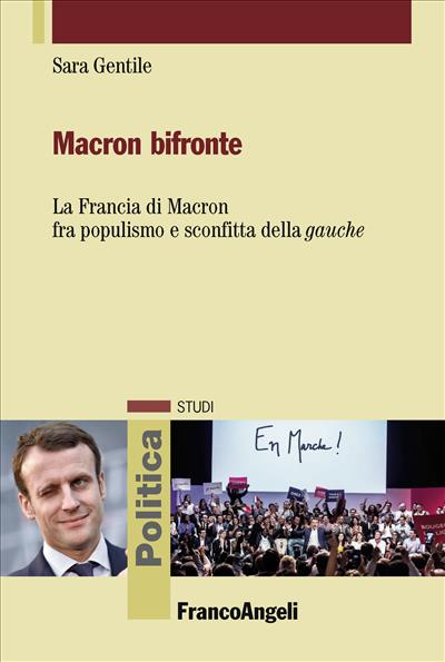 Macron bifronte.