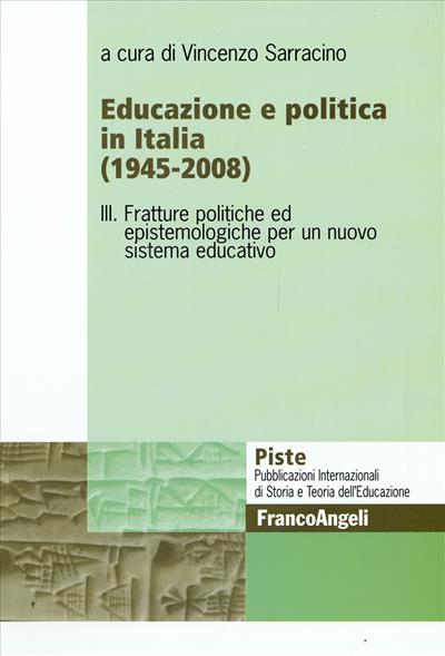 Educazione e politica in Italia (1945-2008)