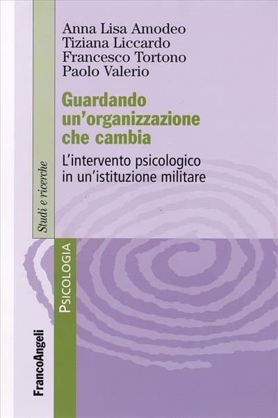 Guardando un'organizzazione che cambia