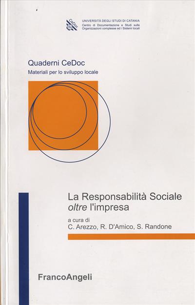 La Responsabilità Sociale oltre l'impresa