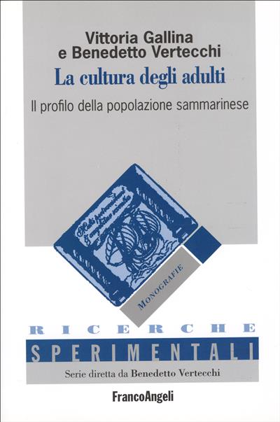 La cultura degli adulti