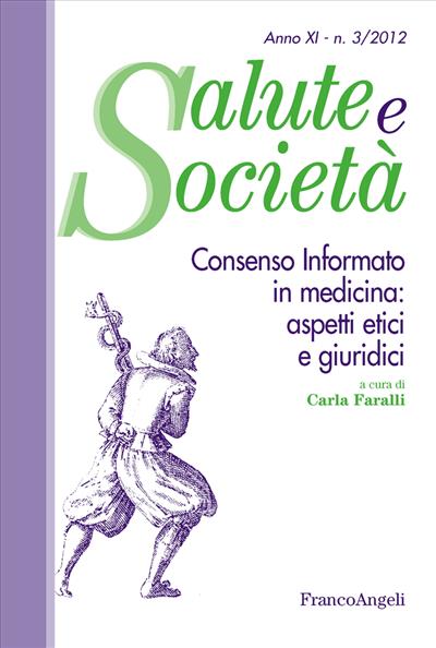 Consenso informato in medicina: aspetti etici e giuridici