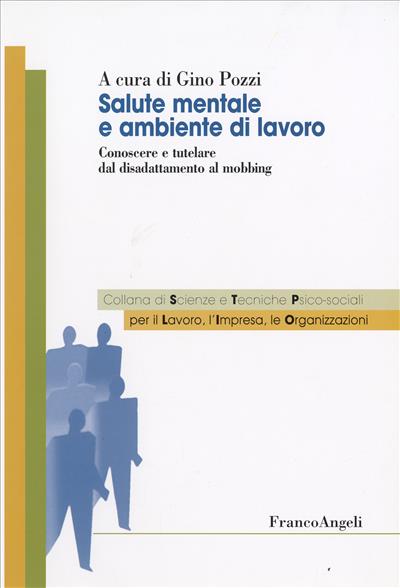 Salute mentale e ambiente di lavoro.