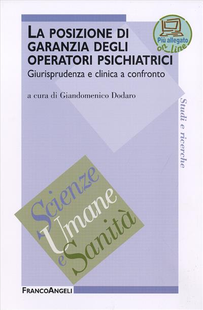 La posizione di garanzia degli operatori psichiatrici.