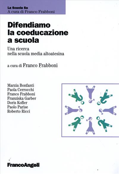 Difendiamo la coeducazione a scuola.