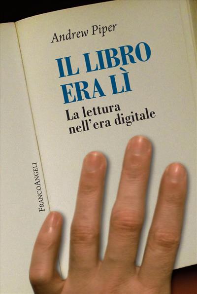 Il libro era lì.