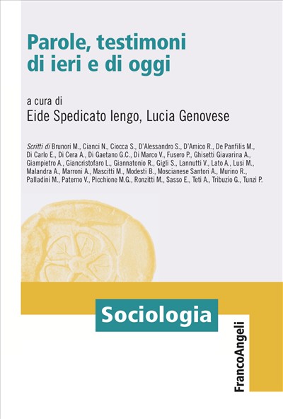 Parole, testimoni di ieri e di oggi