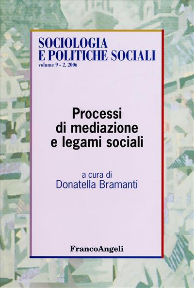 Processi di mediazione e legami sociali