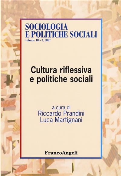 Cultura riflessiva e politiche sociali