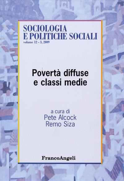 Povertà diffuse e classi medie