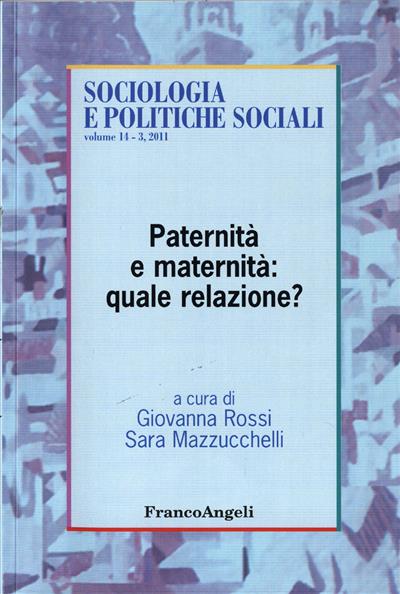 Paternità e maternità: quale relazione?