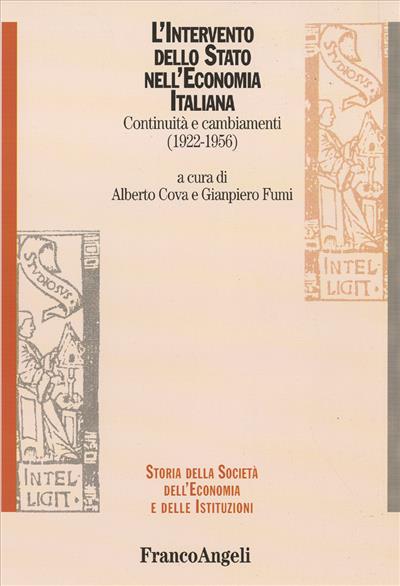 L'intervento dello Stato nell' economia italiana