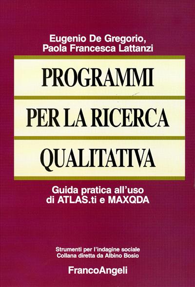 Programmi per la ricerca qualitativa.