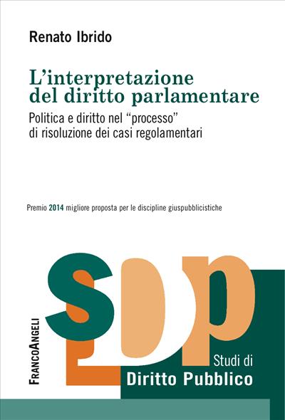 L'interpretazione del diritto parlamentare.