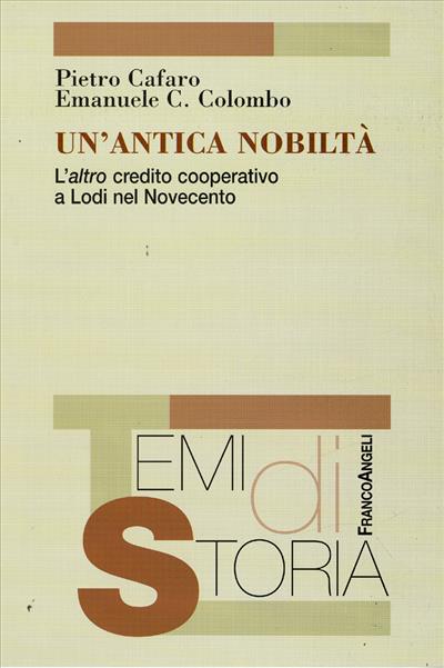 Un'antica nobiltà.