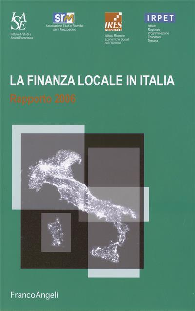 La finanza locale in Italia.