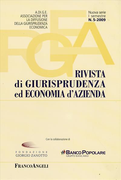 Rivista di Giurisprudenza ed Economia d'Azienda