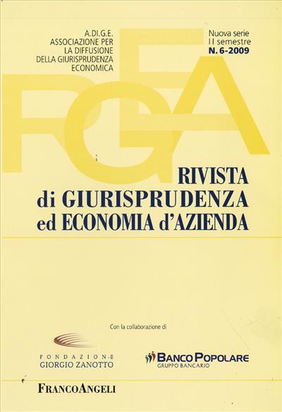 Rivista di Giurisprudenza ed Economia d'Azienda