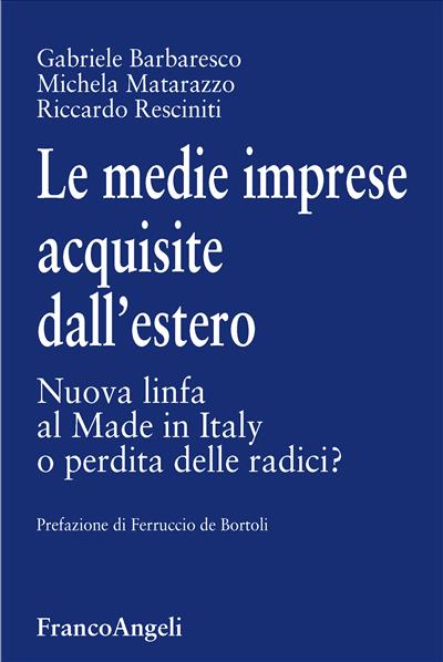 Le medie imprese acquisite dall'estero.