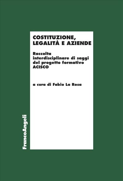 Costituzione, legalità e aziende