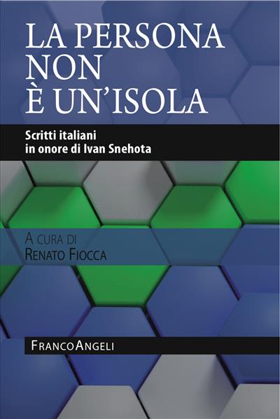 La persona non è un'isola.