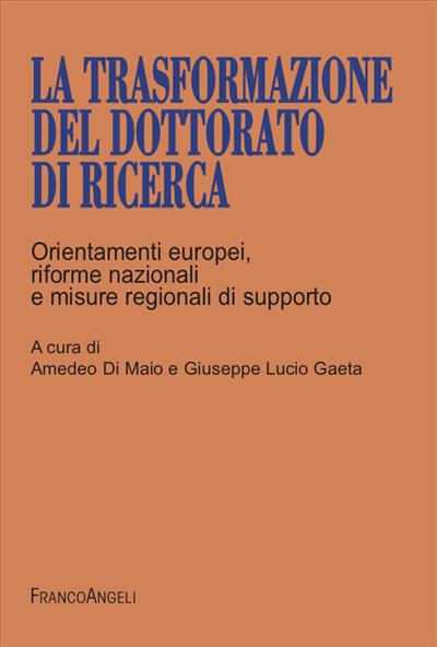 La trasformazione del dottorato di ricerca