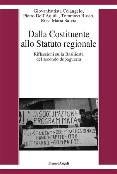 Dalla Costituente allo Statuto regionale