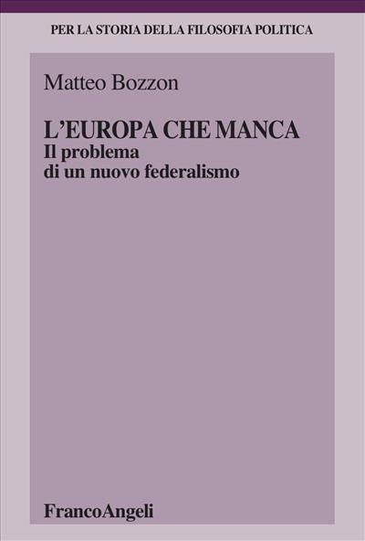 L'Europa che manca