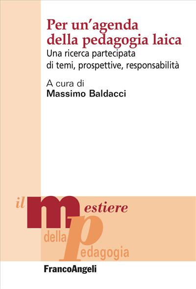 Per un’agenda della pedagogia laica