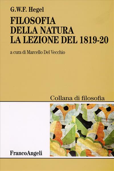 Filosofia della natura.