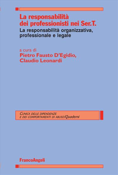 La responsabilità dei professionisti nei Ser.T.