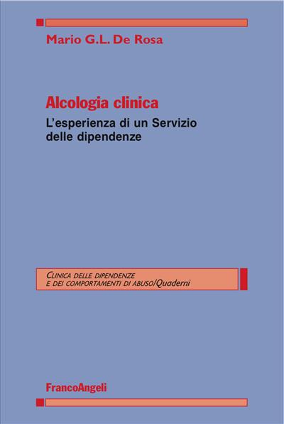 Alcologia clinica.