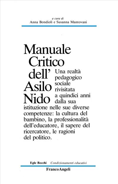 Manuale critico dell'asilo nido