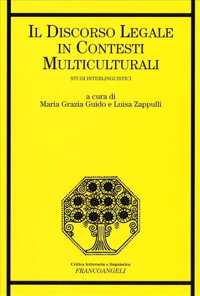 Il discorso legale in contesti multiculturali.