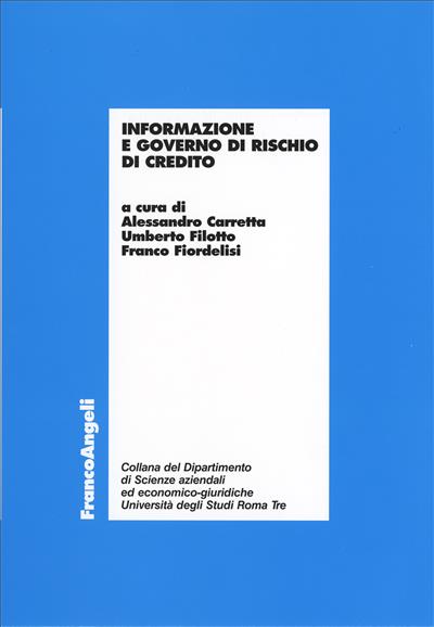 Informazione e governo di rischio di credito