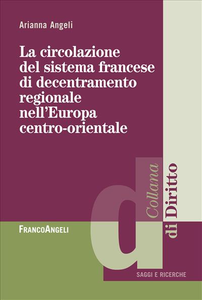 La circolazione del sistema francese di decentramento regionale nell' Europa centro-orientale